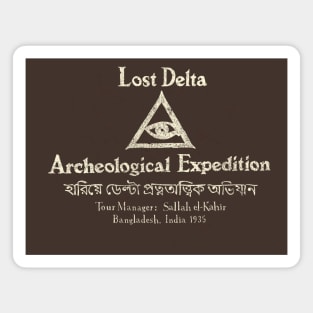 Lost Delta Expedition Magnet